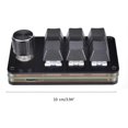 thumbnail image 3 of 6 Key Macro Programmable Keyboard Mini Mechanical Gaming Macro Keyboard 1 Knob KeyPad Hot Swap Gaming Keyboard, 3 of 4