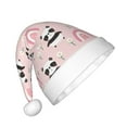 thumbnail image 2 of Rocae Cute Cartoon Panda for Christmas Hat for Kids Hats Christmas Party Supplies, 2 of 6