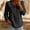 Black, variant on Puff Long Sleeve Shirts for Women Ruffled Collar Neck with Partial Button Front Outfits for Women Casual Daily Work Weekend
