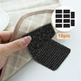 thumbnail image 4 of 10Pcs Double Sided Adhesive Pads, Reusable Mounting Tapes Strong Fixator for Bed Rectangle, 4 of 8