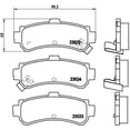 thumbnail image 2 of BALATAS BAJOS METALES SENTRA 1998 al 1999 NISSAN 2.0L L4 Traseras BREMBO ., 2 of 5