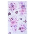 thumbnail image 2 of Pegatinas de pared autoadhesivas con diseño de mariposa y flor morada para decoración del hogar, el baño y la oficina., 2 of 8