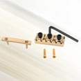 thumbnail image 3 of Yuan String Retainers Set Locking Nut String Tension Bar for Guitar Floyrose Bridge (Golden), 3 of 7