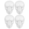 thumbnail image 1 of Halloween Skull Heads Hanging Decor Skull Face Statue DIY Enthusiasts Artistic Activities 4Pcs, 1 of 5
