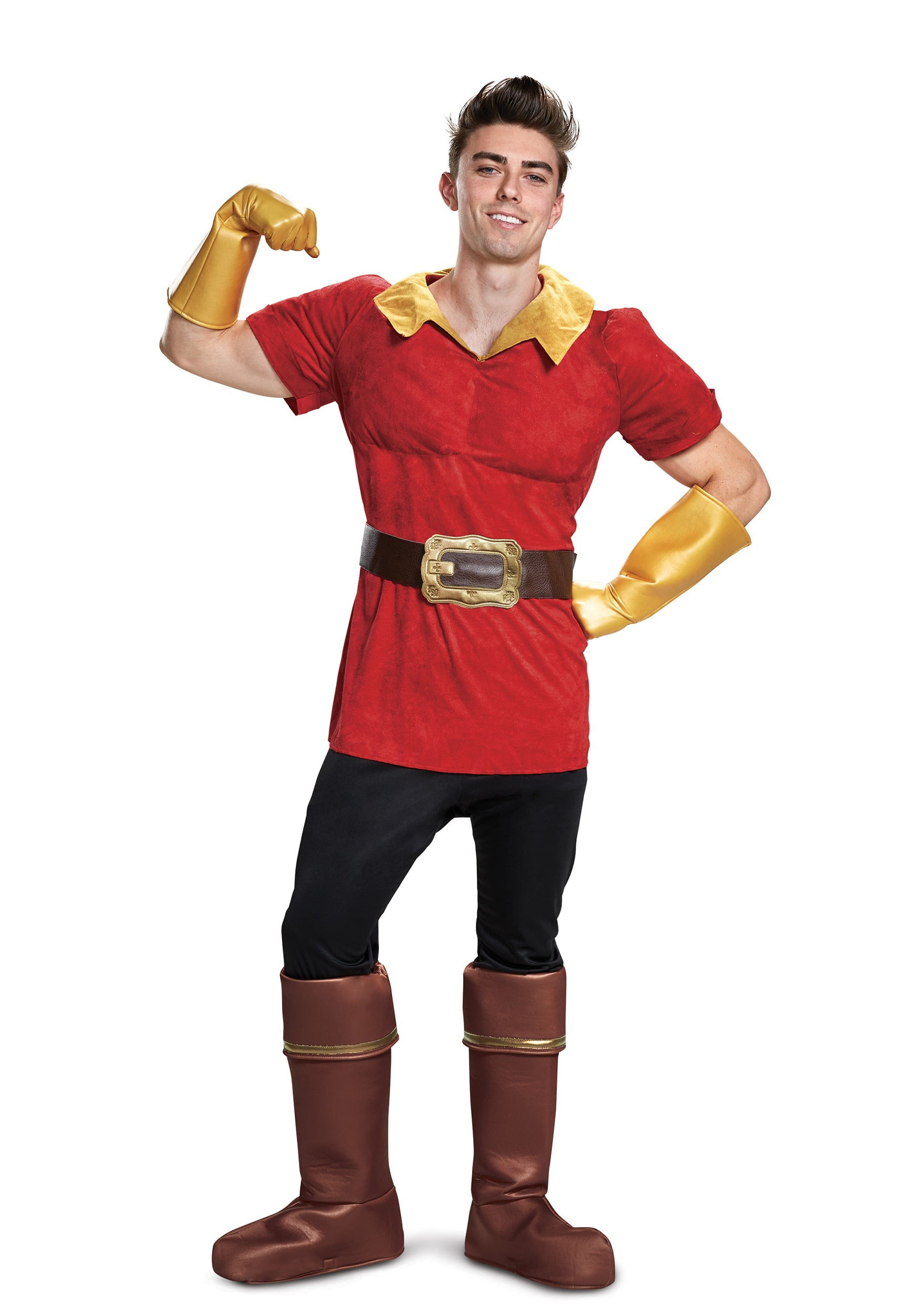 Disney Beauty and the Beast Gaston Mens Costume - Walmart.com.