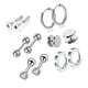 thumbnail image 4 of Pendientes, Juego De Pendientes, Regalo, 6 Pares Para Cumpleaños, 4 of 8