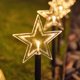 thumbnail image 5 of De Estrella De Navidad Ahorro De Energía Al Aire Libre Luces De Estaca Con Energía Solar A Prueba De Agua Decoraciones Para El Hogar Camino Jardín Pasarela Patio Césped Patio Advancent HA043842-01, 5 of 6