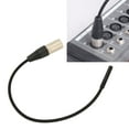 thumbnail image 1 of Cable adaptador de 1/8 de pulgada a XLR mini conector estéreo de 35 mm a cable XLR para evitar interferencias Flexible de 118 pulgadas hembra a macho para micrófono para, 1 of 8