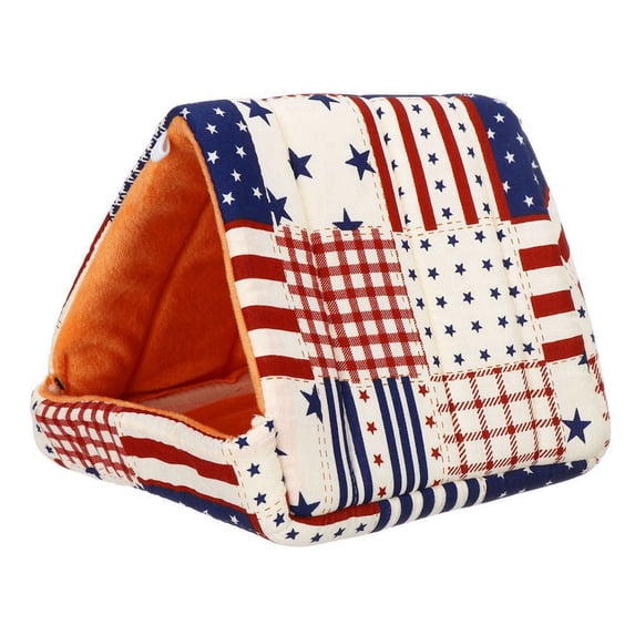 Comfortable Soft Winter Animal Warm Mat Squirrel Guinea Pig Nest Hamster House Sleeping Bed Pet Accessories L D