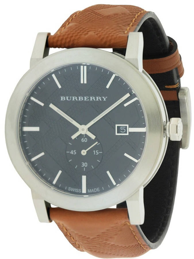 Burberry Men's Small Second Analog Quartz 42mm Watch BU9905 - Walmart.com