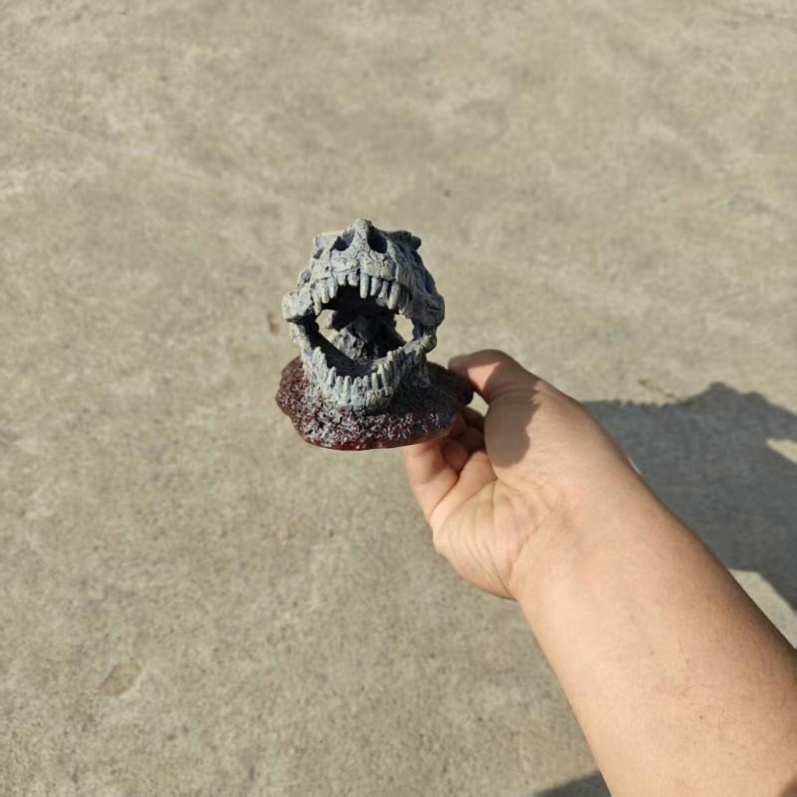 Safe Reptiles Hide Cave with Dinosaurs Chest Armors Styles for Enclosure Decoration Supporting Pet Well Being Resins