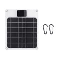 thumbnail image 1 of Panel Solar Cargador Portátil 20W/25W Impermeable 5v Usb Monolítico Silicio Regulador Voltaje Incorporado Chip Senderismo Al Aire Libre para Cámara Alimentación, 1 of 9
