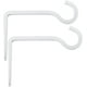 thumbnail image 2 of Soporte para plantas de 2 piezas, colgador para plantas de hierro colgante, gancho para colgar macetas de pared Adepaton LN-2135-2, 2 of 6