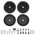 thumbnail image 1 of 4PCS RC Car X600 Tread Tire for TRAXXAS SLASH 1/10 RC Short Truck Replacement Tire Set Black, 1 of 1