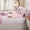 Pink Light Gray, variant on Erosebridal Cute Butterfly Zipper Queen Comforter Set with Fitted Sheet and 2 Pillowcases, Chic Blossom Zipper Bedding Set, Polka Dots Reversible, Emerald Green, Polka Dots Reversible