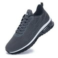 thumbnail image 4 of Mens Running Shoes Athletic Tennis Walking Sneakers for Gym Workout DarkGrey Size 9.5, 4 of 5