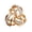 Golden, variant on Rhinestone Scarf Ring 3-Ring Scarf Clip Ring Sparkly Elegant Scarf Holder Ring for Women Shawls Neckerchiefs Silk Scarves