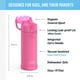 thumbnail image 2 of Botella termoaislante al vacío THERMOS FUNTAINER 473 ml Rosa Neon, 2 of 7