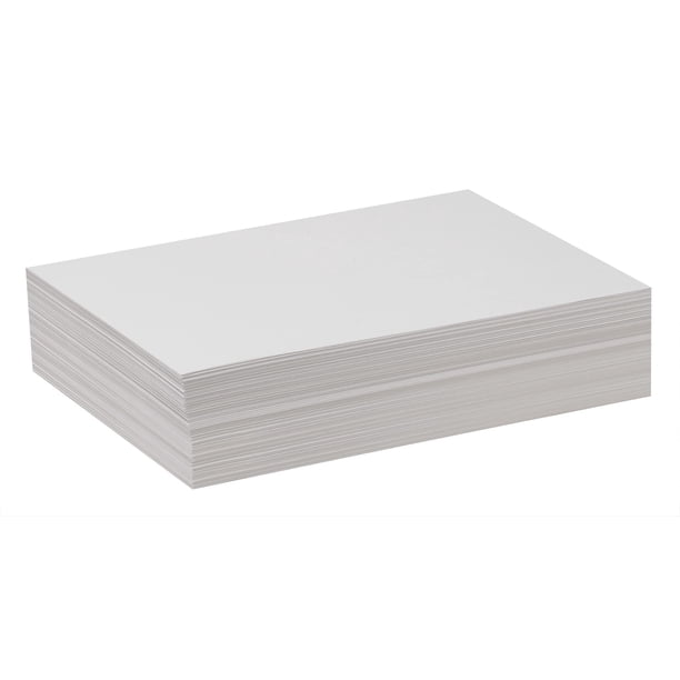 Papel de dibujo Pacon, blanco, peso estándar, 9"" x 12", 500 hojas