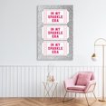 thumbnail image 3 of My Sparkle Era Ticket Stubs Canvas Art, 30 x 45, Made In USA, 3 of 6