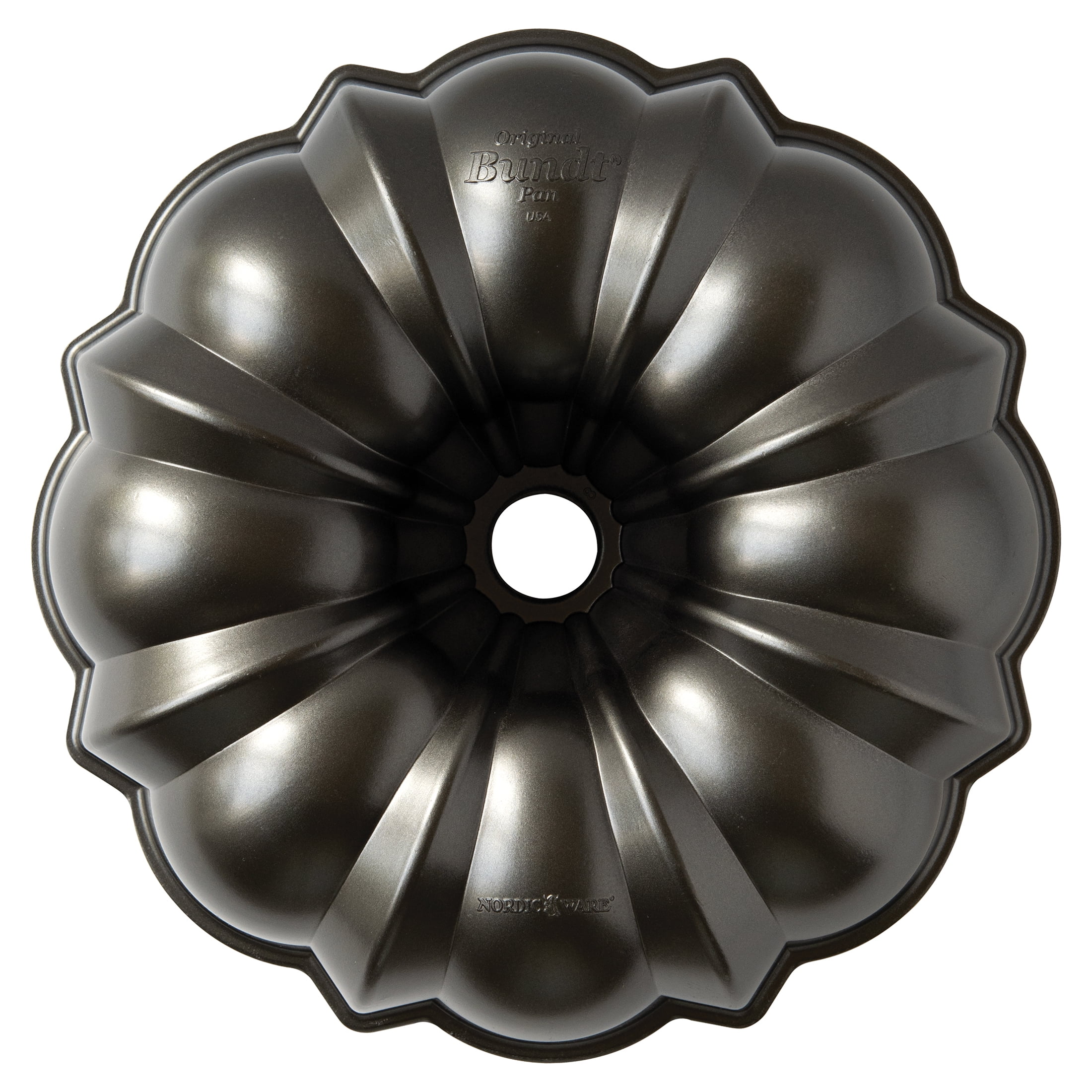  Nordic Ware Pro Form Heavyweight 12 Cup Bundt Pan: Kitchen Tube Cake  Pan: Home & Kitchen