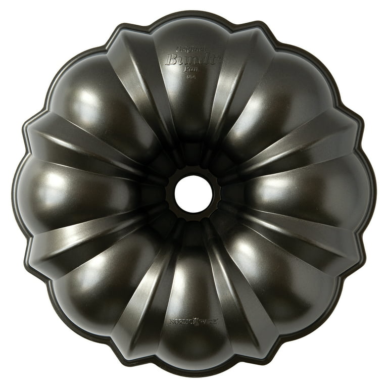 Nordic Ware Nonstick Aluminum Proform Bundt Pan - Gray - 11.8 x 10.4 x 3.6 in