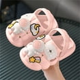 thumbnail image 6 of Huowey Cartoon Slides Sandal for Kids Toddler Boys Girls Non Novelty Cute Slippers Summer Children Flat Sandal Slippers for Shower and Beach Outdoor, 6 of 7