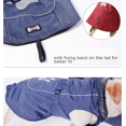 thumbnail image 3 of Ropa para mascotas al aire libre, ropa cálida impermeable para perros, chaleco con hebilla para perros grandes, chaqueta, abrigo, ropa para mascotas, modelos XXXL de otoño e invierno Rojo Verde, 3 of 5