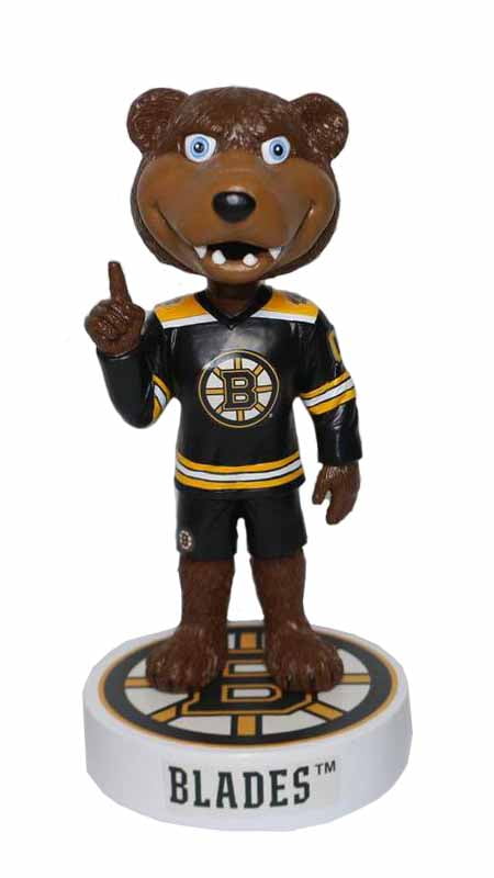 Blades (Boston Bruins) Mascot Logo Base Bobblehead by Kollectico - Walmart.com - Walmart.com