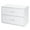 White, variant on Costway 2-Drawer Stackable Storage Organizer with Anti-Topping Kits Stacking Drawer Chest Black