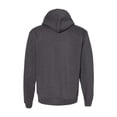 thumbnail image 3 of American Apparel Mens Flex Fleece Long Sleeve Pullover Hoodie X-Small Dark Heather Grey, 3 of 3