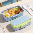 thumbnail image 7 of Bento Box Cartoon Lunch Container Microwave Safe Portable with Utensils Leak Proof Cute for College Office by Xuniizn, 7 of 7
