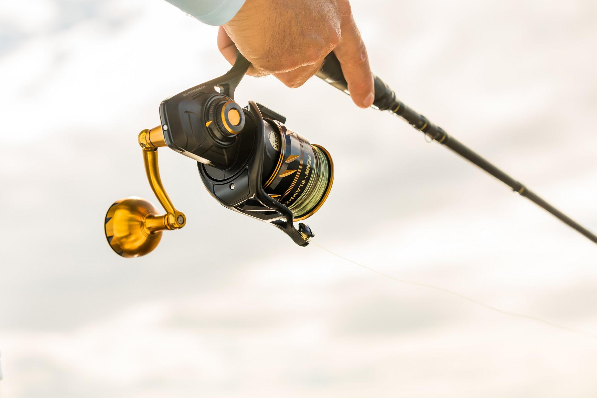 PENN Slammer IV Spinning Reel, Size 10500, IPX6 Sealed, CNC