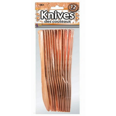 

Rose Gold Plated Plated Knives (12)