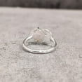 thumbnail image 3 of Natural Rose Quartz Ring, Rough Quartz Gemstone Ring, Birthstone, Crescent Moon, 925 Sterling Silver, Womens Ring, Christmas, Thanksgiving, Handmade, Statement Jewelry, Rough Gemstone Jewelry, 3 of 6
