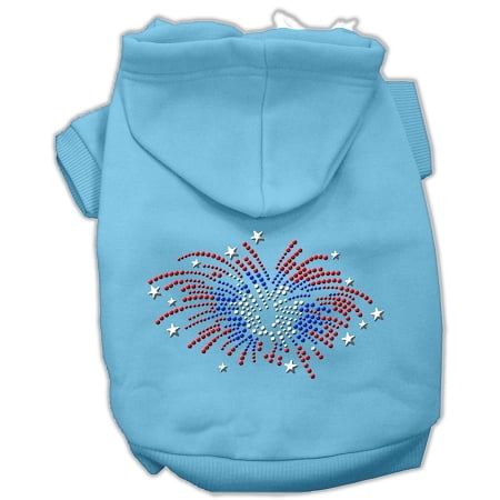 

Fireworks Rhinestone Hoodie Baby Blue L (14)