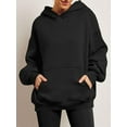 thumbnail image 4 of Womens Oversized Sweatshirts Pullover Hoodies Fleece Sweaters, 4 of 5