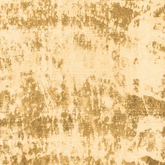 Ahgly Company Indoor Square Abstract Brown Modern Area Rugs, 7' Square