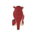 thumbnail image 5 of Ros Hommerson Pammy Women's Platform Heels Sandal In Red, 5 of 6
