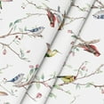 thumbnail image 5 of Spring Summer Tablecloth 60x84 Inch Rectangular, Birds Branch Floral Table Cover for Party Picnic Dinner Decor, 5 of 6