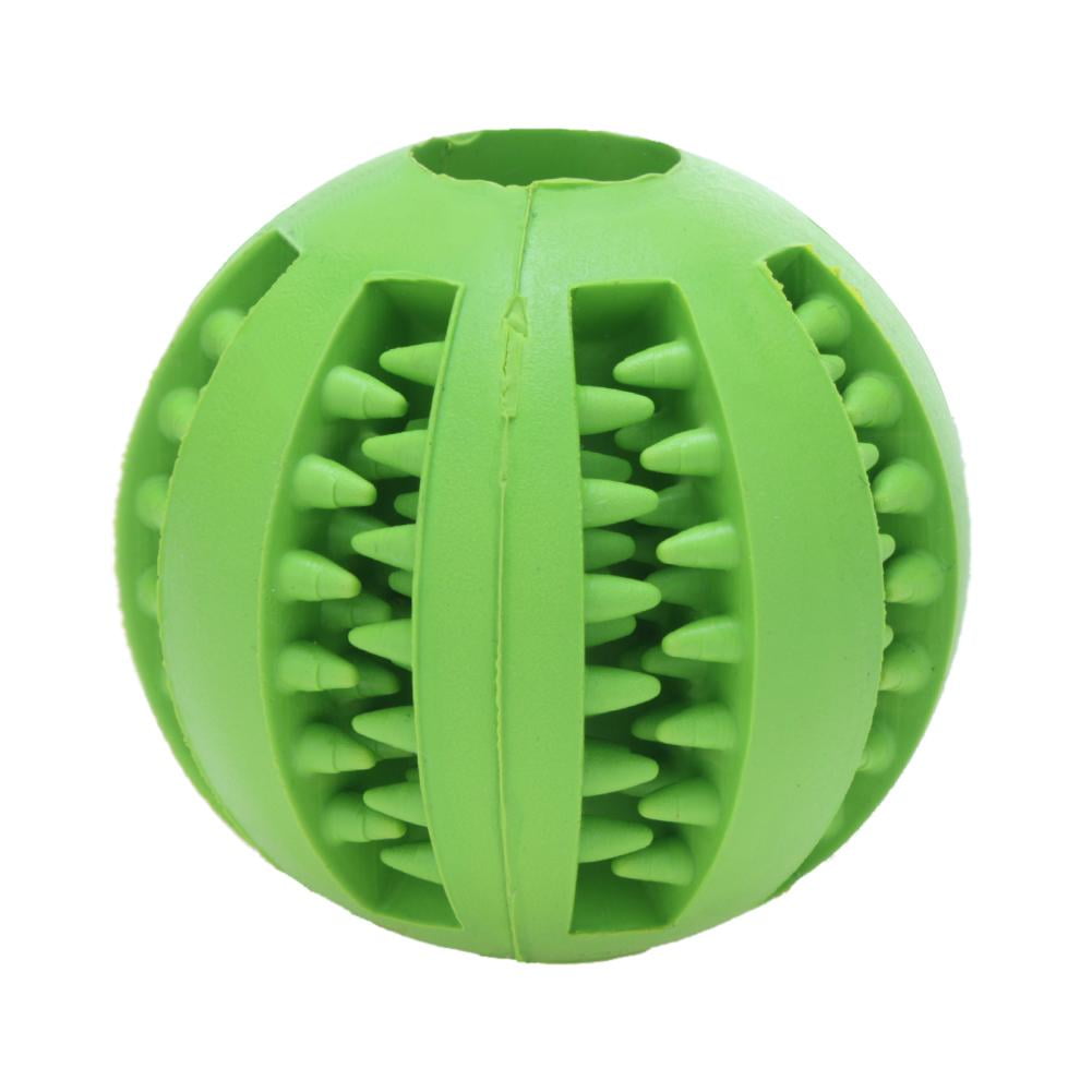 5/7cm Pet Dog Toys Rubber Funny Interactive Ball for Dog Chew Tooth Cleaning Toy 