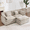 Camel, variant on GNIXUU 76.7" Oversized L-Shaped Cloud Couch, Modern Chenille Modular 2 Seater Loveseat Sofa with Ottoman, Comfy Deep Seat Sectional Couches with Pillows for Living Room,Apartment,Office,Camel