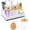 White With 2pcs Dispenser, variant on Bathroom Counter Organizer, White Marble Toothbrush Holders for Bathrooms with 2PCS Qtip Holder, Bathroom Organizer Countertop Toothbrush and Toothpaste Holder for Makeup Organizer for Vanity