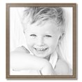 thumbnail image 2 of ArtToFrames 25" x 27" Aged White Gold Picture Frame, 25x27 inch Silver Wood Poster Frame (WOM-2036),  Pack, 2 of 7