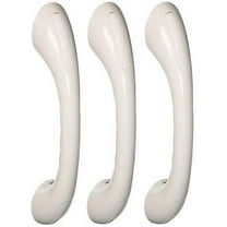 Moen LR2250DW 9-Inch Home Care Designer Hand Grip, Glacier White 3-Pack