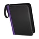 thumbnail image 2 of Carpeta de béisbol para colección de tarjetas deportivas, carpeta con cremallera, impermeable, resistente, de primera calidad, con 9 bolsillos, para Violeta, 2 of 10