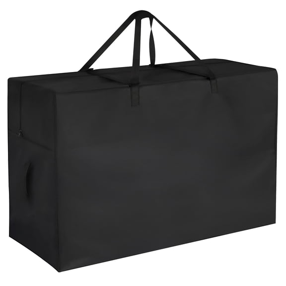 Folding Mattress Storage bags,Trifold Memory Foam Mattress Case,Portable Carrying Bag for 4" Full Size Tri Fold Mattress (Mattress NOT Included)- 54"L x 25"W x 13"H