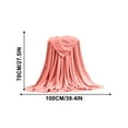 thumbnail image 3 of ZFYXGS 27x29 inches Flannel Bath Towel Blanket Coral Fleece Blanket Farai Fleece Blanket Plain Flannel Blanket Yoga Blanket Coral Fleece Blanket, 3 of 5