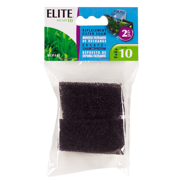 Repuesto Esponja Elite 10Gal 37.8L 2Pz P/Filtro Hagen HAGEN HA65