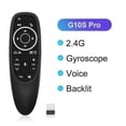 thumbnail image 1 of G10S Voice Remote Control 2.4G Wireless Gyroscope Smart Air Mouse Wireless Remote Control for Android TV Box PC, 1 of 5